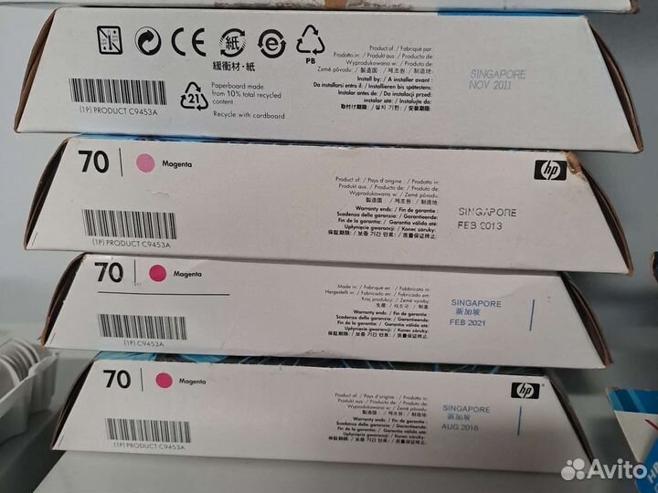 Картриджи hp 70 C9453A