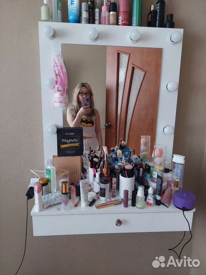 Гримерное зеркало бу