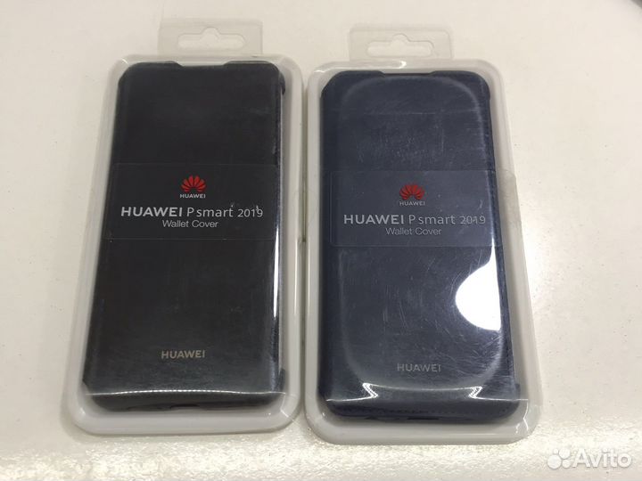 Чехол книжка новый на Huawei P Smart