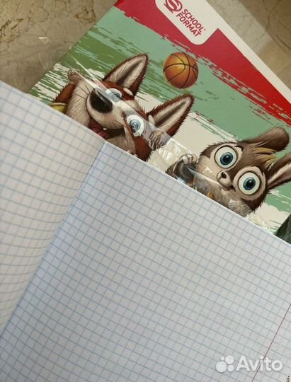 Тетрадь в клетку 12 листов 20 шт