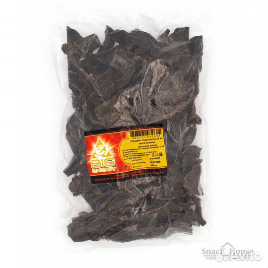 Ломтики конины вяленой 500 г