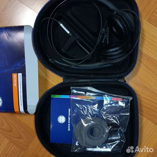 Наушники профессиональные стерео QD г - JPL-611-PB