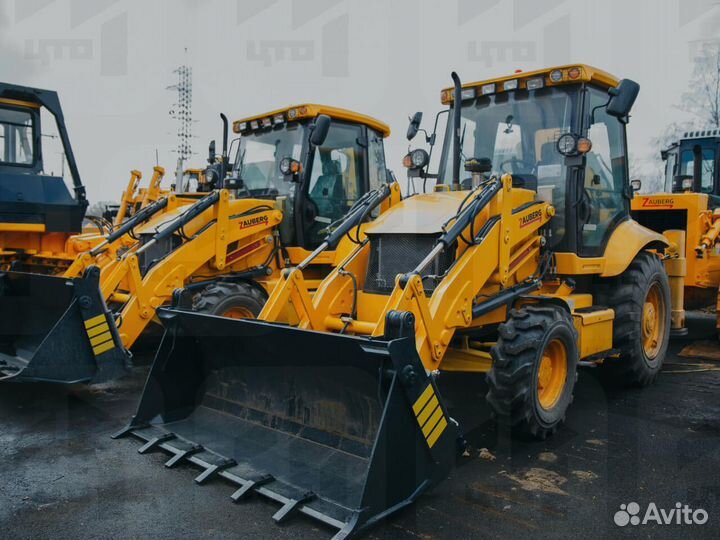 Экскаватор-погрузчик Zauberg EF 3W, 2023