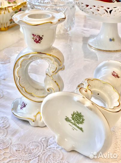 Подсвечник Weimar Германия 2 шт. Винтаж