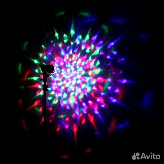 Светодиодная дискотечная лампа