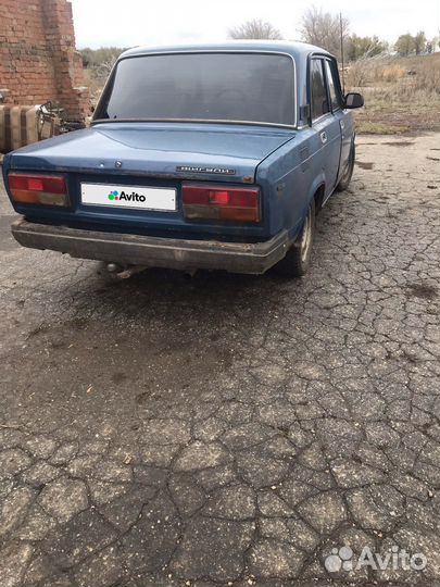 ВАЗ 2107 1.5 МТ, 2004, 80 000 км