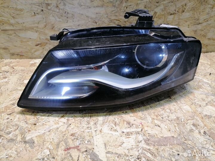 Фара левая Audi A4 B8 ксенон дорестайлинг