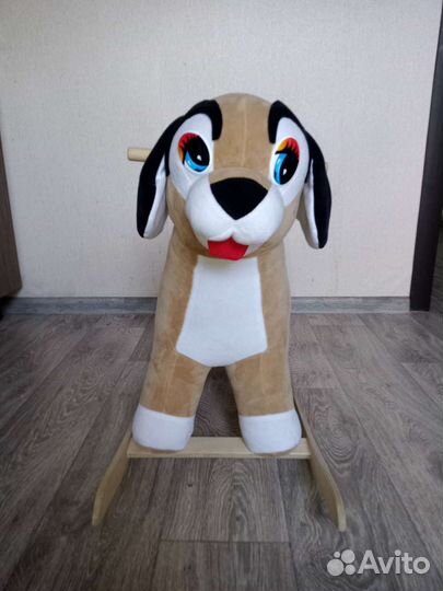 Детская качалка собака