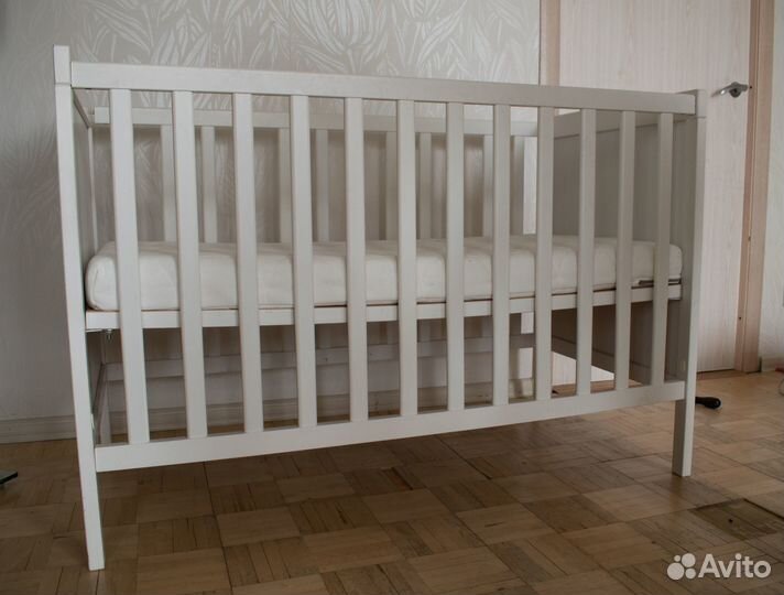 Детская кровать IKEA Сундвик, матрас в подарок