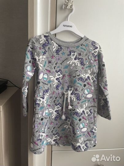 Платье на флисе