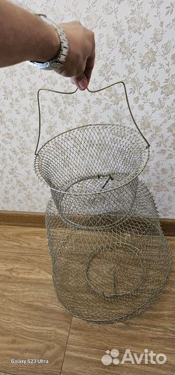 Садок рыболовный металлический