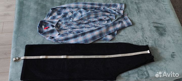 Брюки вельветовые на девочку, р.152 Ostin