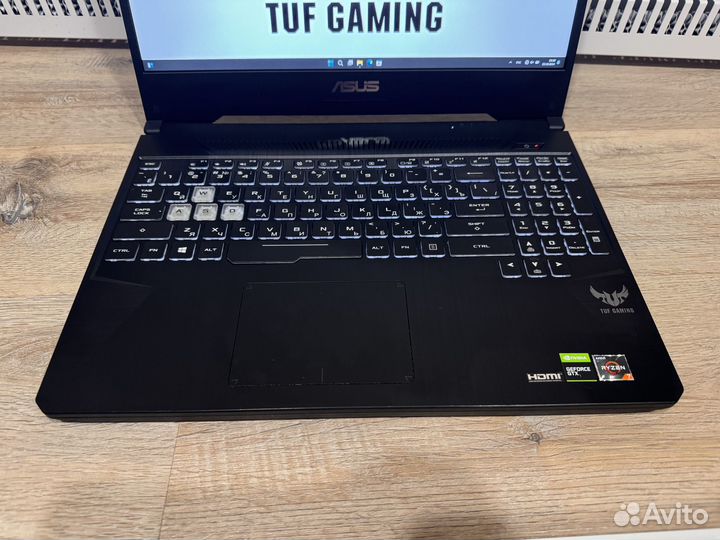 Asus TUF Gaming Ryzen 7 3750h gtx 1650 16 512ssd