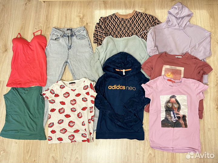 Женские вещи пакетом, 10 вещей