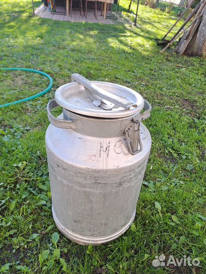 Фляга алюминиевая бу 40л