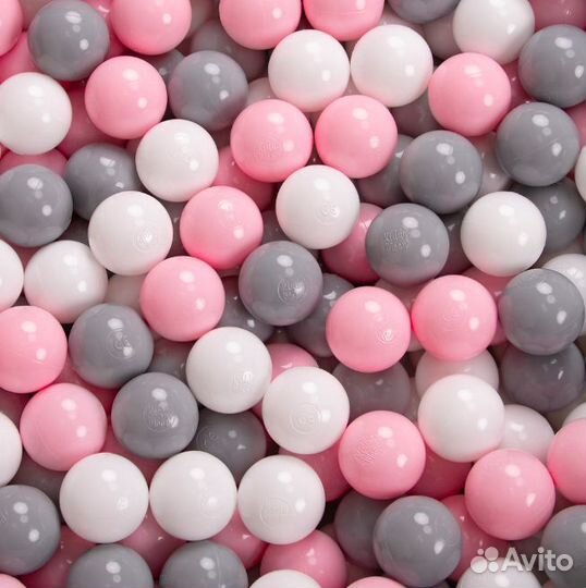 Набор шариков для бассейнов в трех цветах