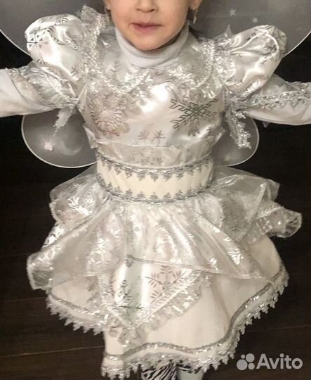 Карнавальный костюм снежинка 104