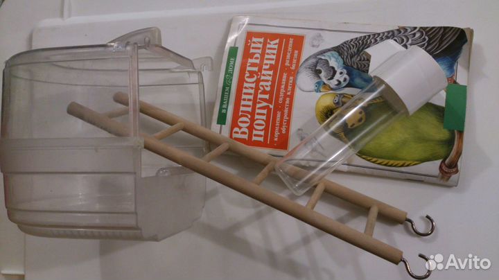 Поилка,Купалка,Лесенка для Попугаев