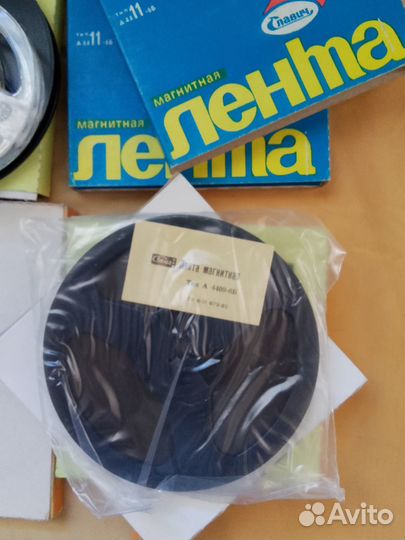 Советские бобины кассеты пленки