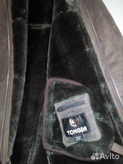 Мужская дубленка