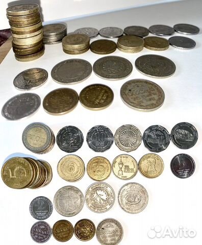 Коллекция монет разных стран санмарино Ливан Ливия
