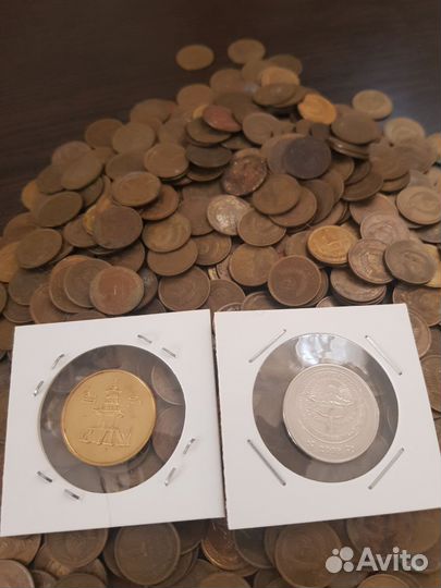 Набор монет 700шт по 1 копейки СССР