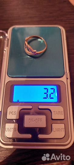 Кольцо жёлтое золото, 18,5 размер
