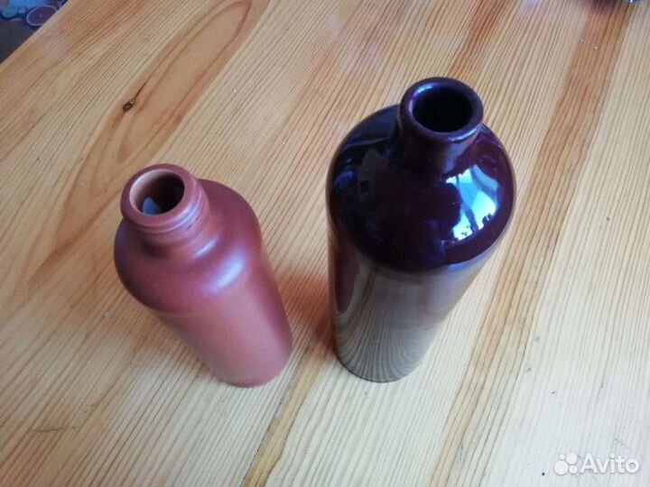 Бутылки 2 шт. керамика