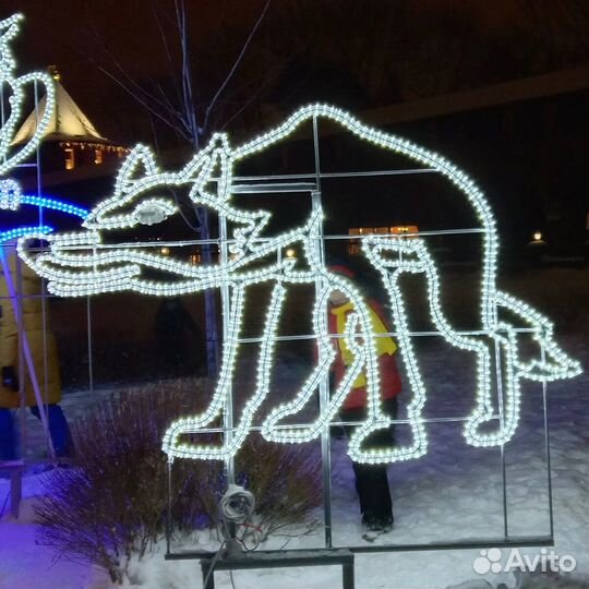 Световые фигуры +на новый год