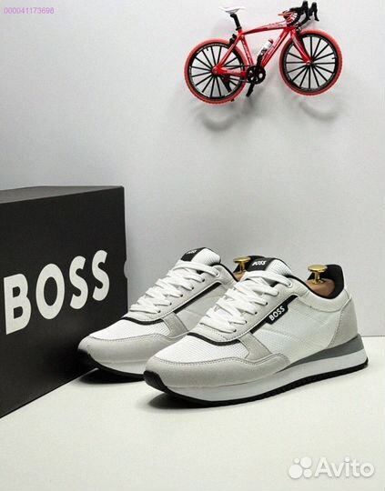 Удобные кроссовки Boss (41-45р) для мужчин