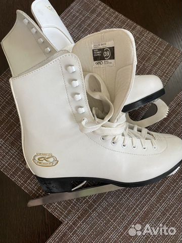 Коньки натуральная кожа
