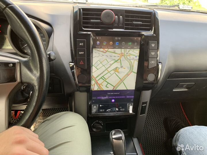 Android магнитола Tesla для Prado 150 2014 - 2017