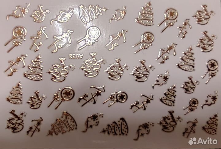 Наклейки, слайдеры для ногтей