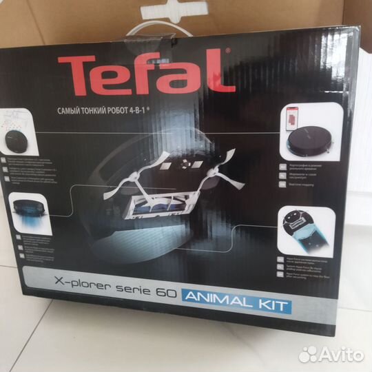 Робот пылесос tefal explorer serie 60