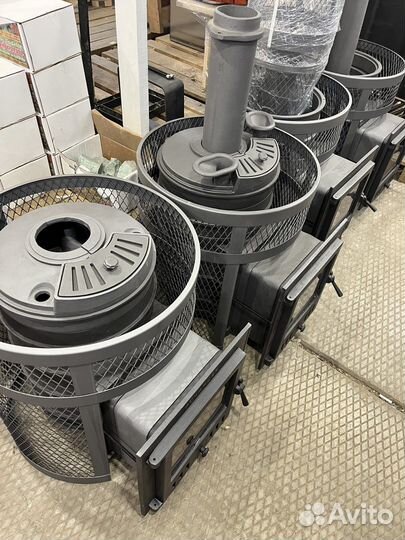 Печь банная чугунная Гефест Искандер 18