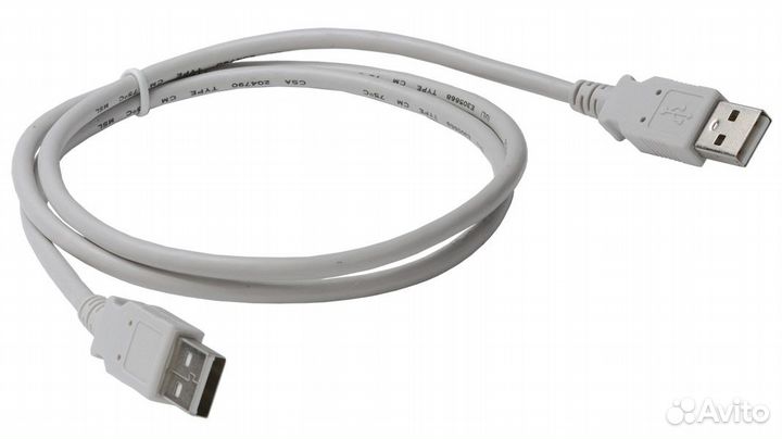 USB кабель 2.0 Type-A - Type-A, 2 м