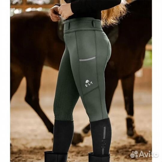 Новые утепленные леггинсы для верховой езды E.L.T