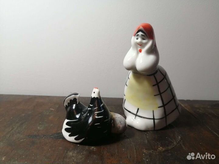 Статуэтка фарфор комплект лзфи СССР