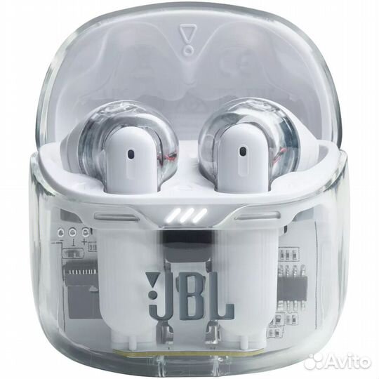 Bluetooth гарнитура JBL Tune Flex Ghost #383136