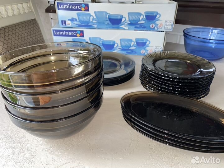 Набор столовой посуды luminarc тарелки салатник