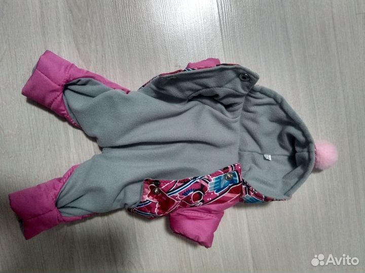 Комбинезон теплый для щенка