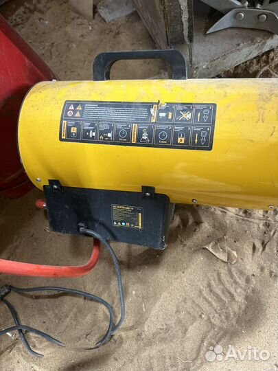 Тепловая пушка газовая Denzel с баллоном