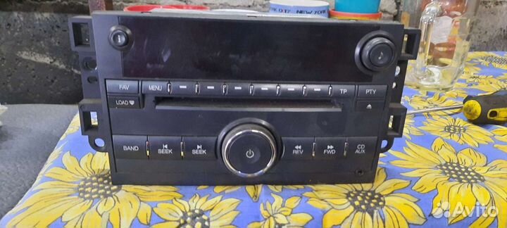 Родная магнитола chevrolet captiva