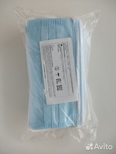 Маска медицинская одноразовая
