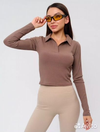 Топ женский с длинными рукавами