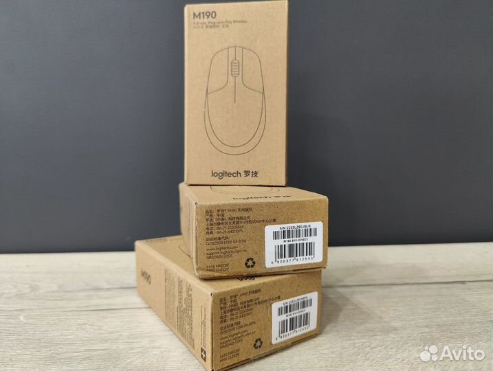 Новая беспроводная мышь Logitech M190