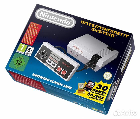 Новая Игровая приставка Nintendo NES Classic Mini