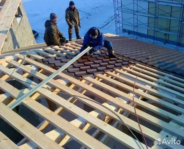 Крыша кровельные работы