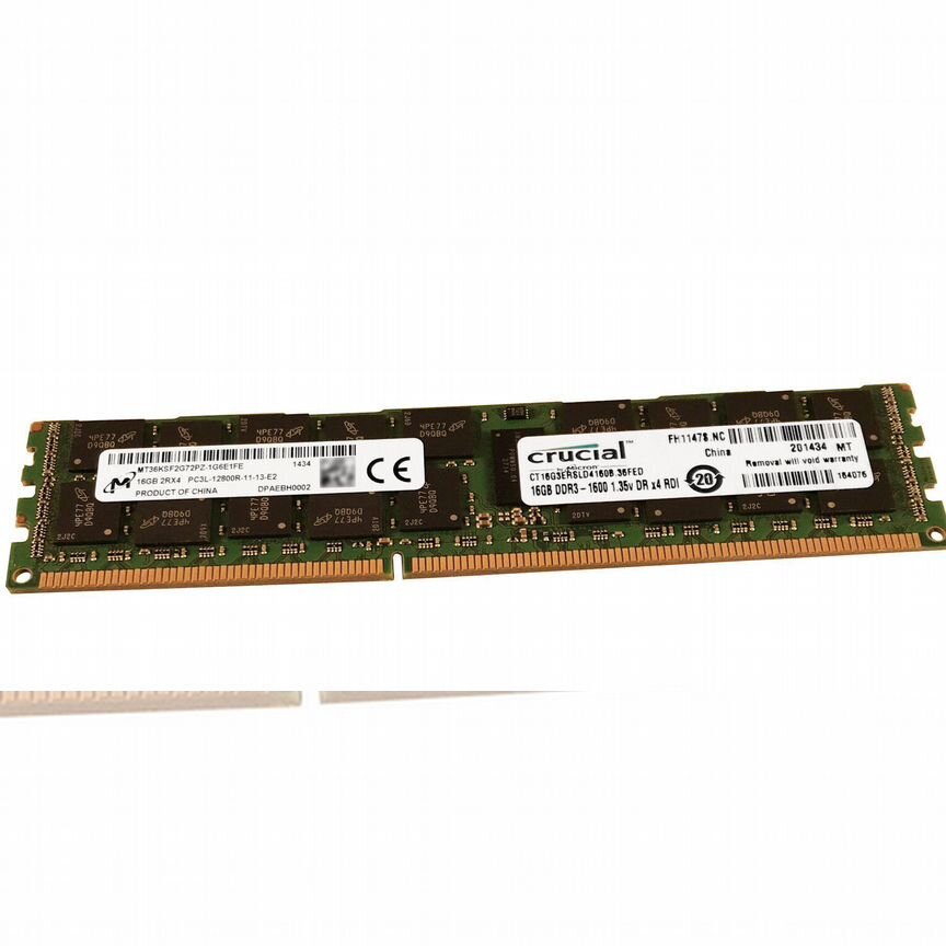 [CT8G3ERSLS4160B] Оперативная Память Crucial 8gb Ct8g3ersls4160b