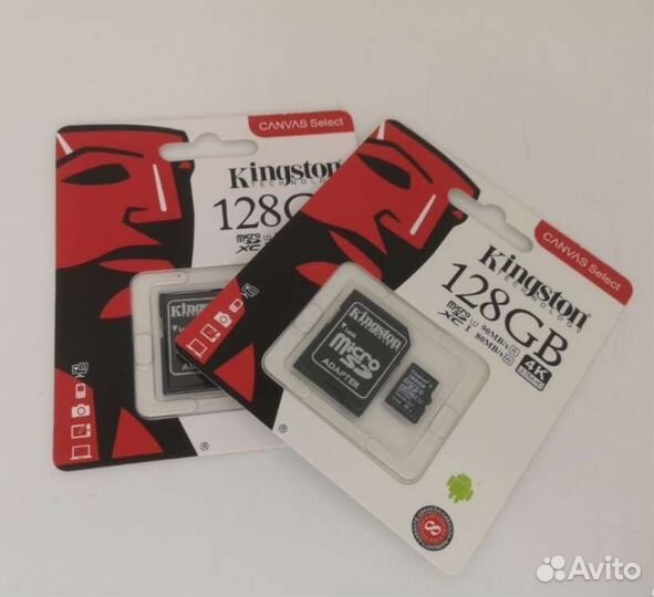 Карта памяти MicroSD 128gb новая
